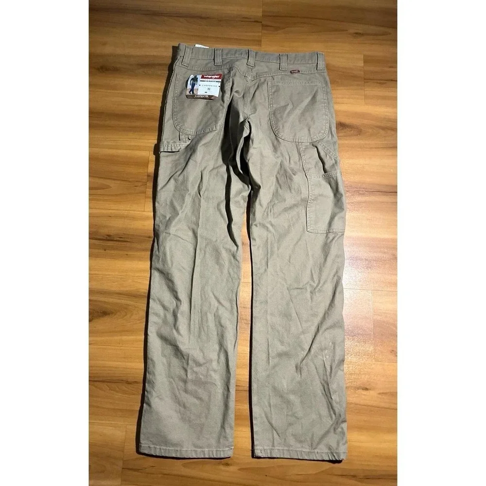 Mens NWT Wrangler Carpenter Utility Work Relaxed Pants